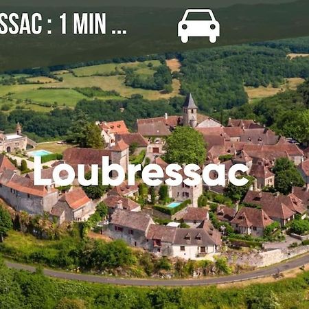 La Sagnarde, Maison En Pierre, Loubressac מראה חיצוני תמונה